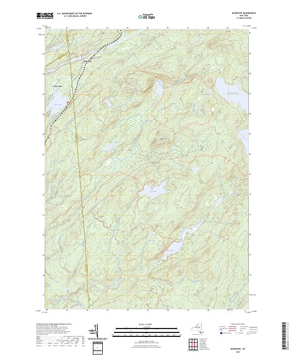 McKeever topographic map thumbnail
