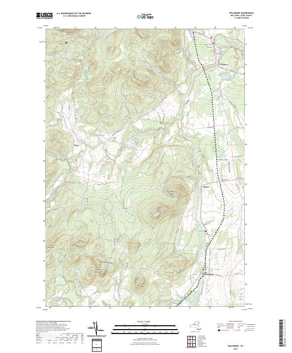 Willsboro topographic map thumbnail