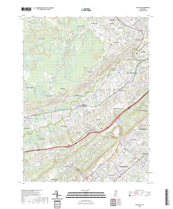 Chatham topographic map thumbnail