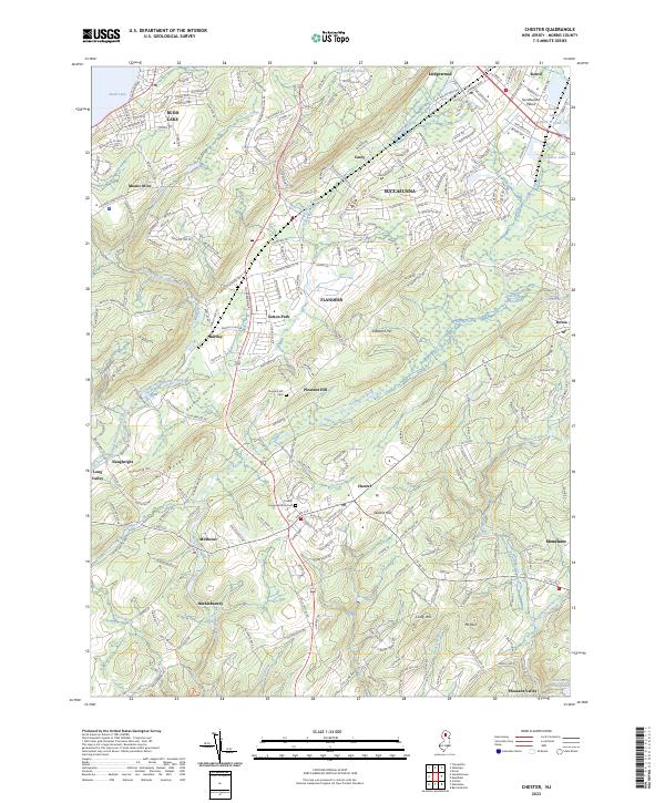 Chester topographic map thumbnail