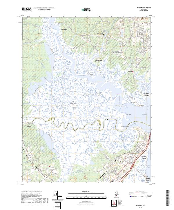 Marmora topographic map thumbnail