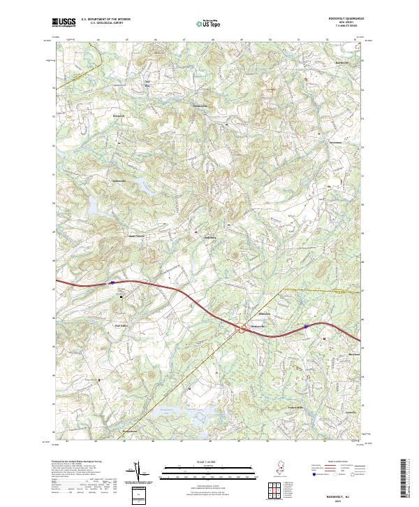 Roosevelt topographic map thumbnail