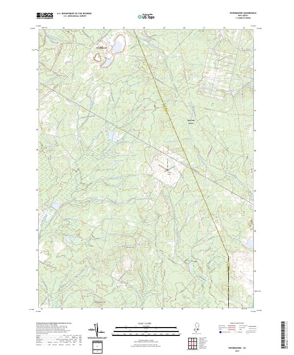 Woodmansie topographic map thumbnail