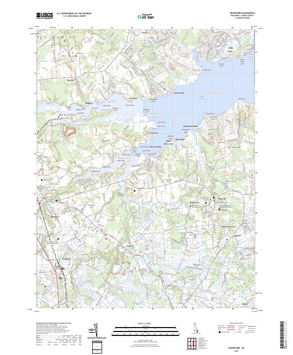 Frankford topographic map thumbnail