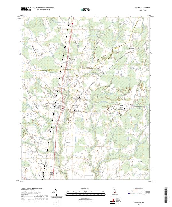 Greenwood topographic map thumbnail
