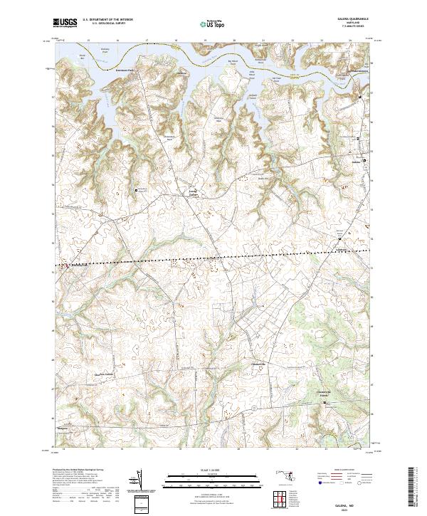 Galena topographic map thumbnail