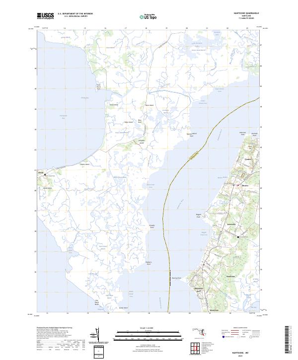 Nanticoke topographic map thumbnail