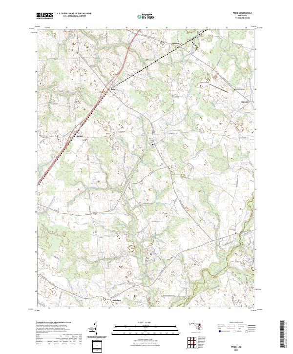 Price topographic map thumbnail