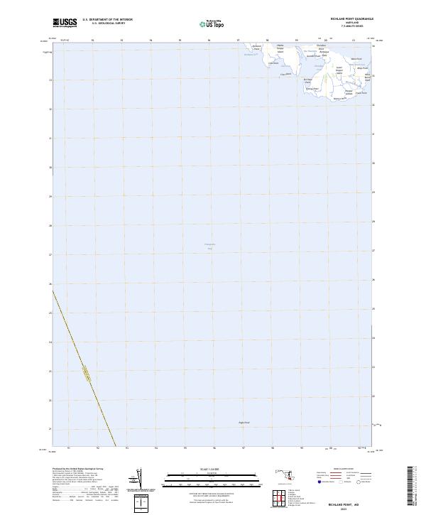 Richland Point topographic map thumbnail