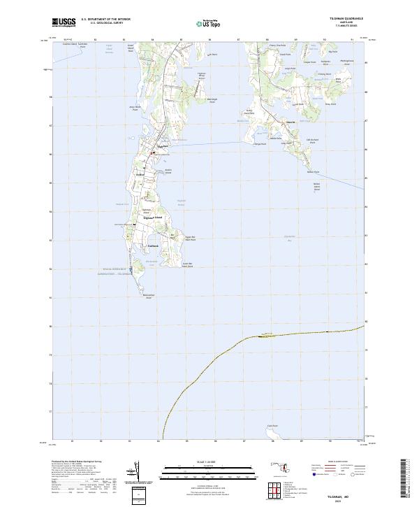 Tilghman topographic map thumbnail