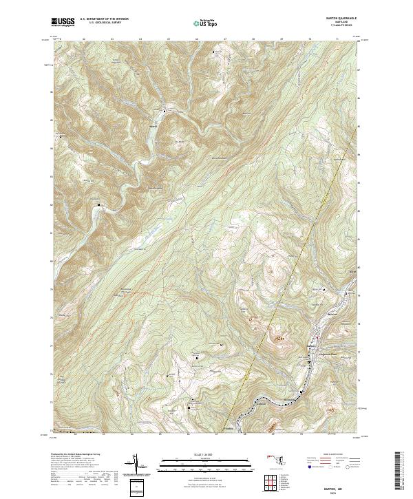 Barton topographic map thumbnail