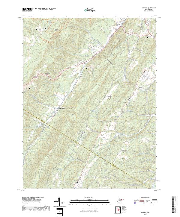 Antioch topographic map thumbnail