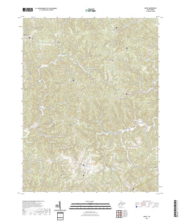 Arlee topographic map thumbnail