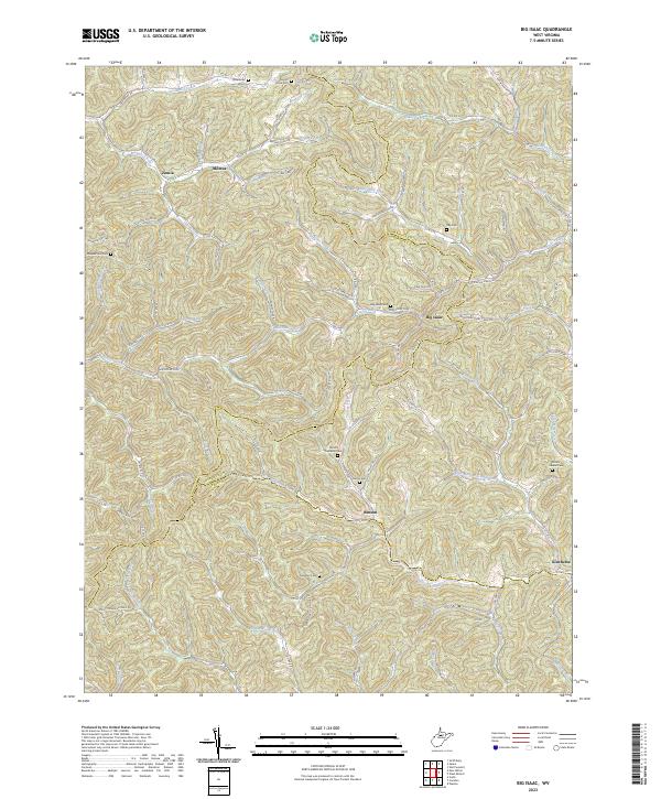 Big Isaac topographic map thumbnail