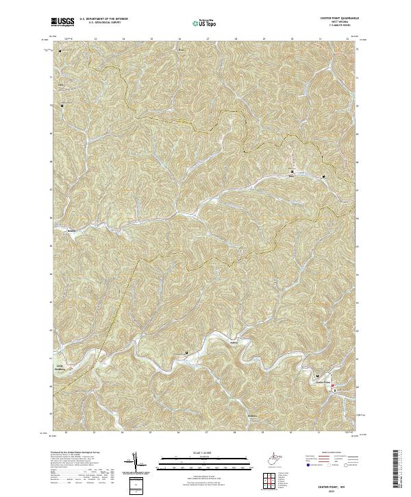 Center Point topographic map thumbnail