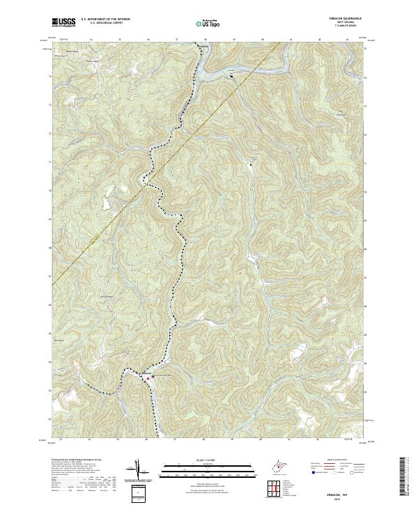 Erbacon topographic map thumbnail