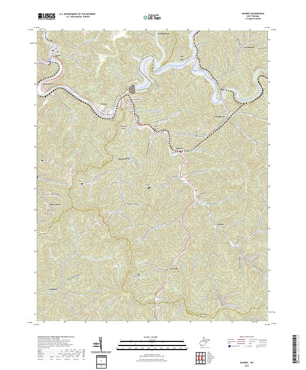 Gilbert topographic map thumbnail