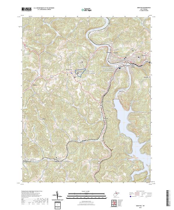 Grafton topographic map thumbnail