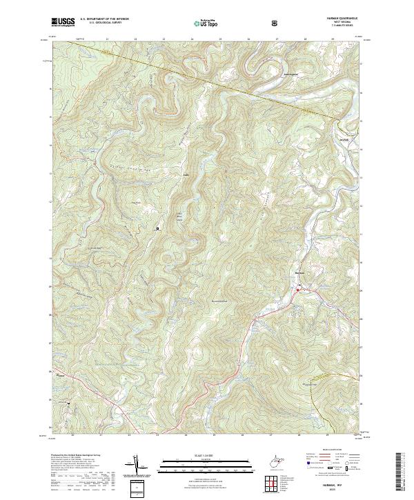 Harman topographic map thumbnail