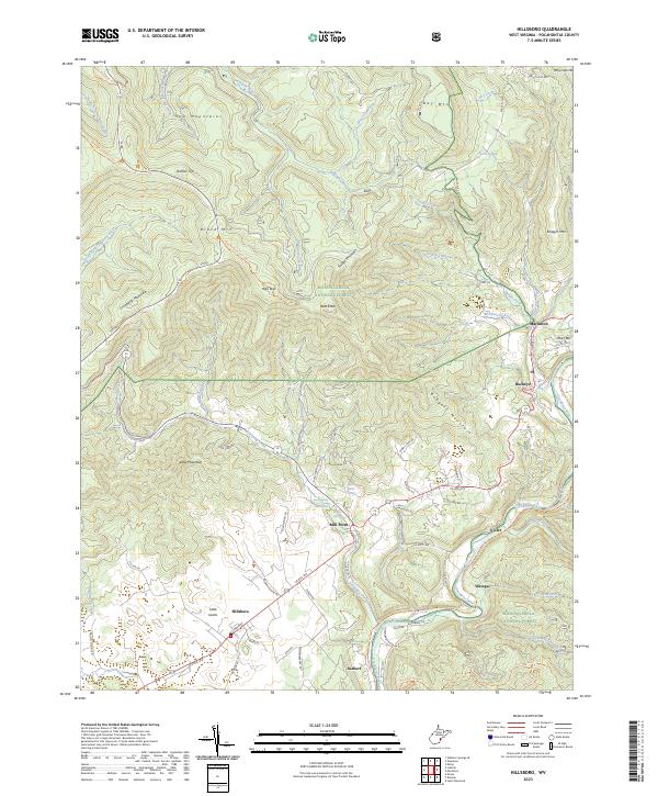 Hillsboro topographic map thumbnail