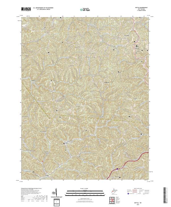 Kettle topographic map thumbnail