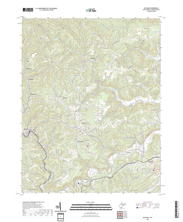 Matoaka topographic map thumbnail