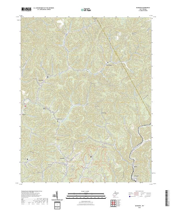 McGraws topographic map thumbnail