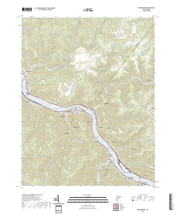 Montgomery topographic map thumbnail