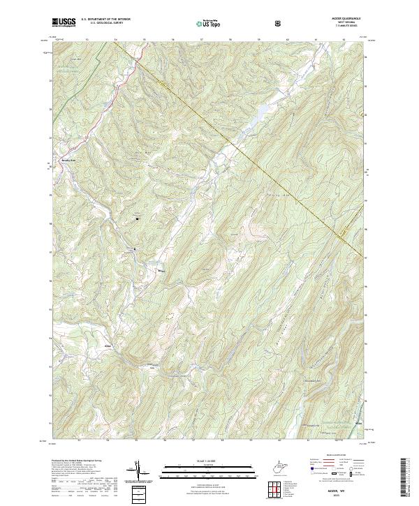 Mozer topographic map thumbnail