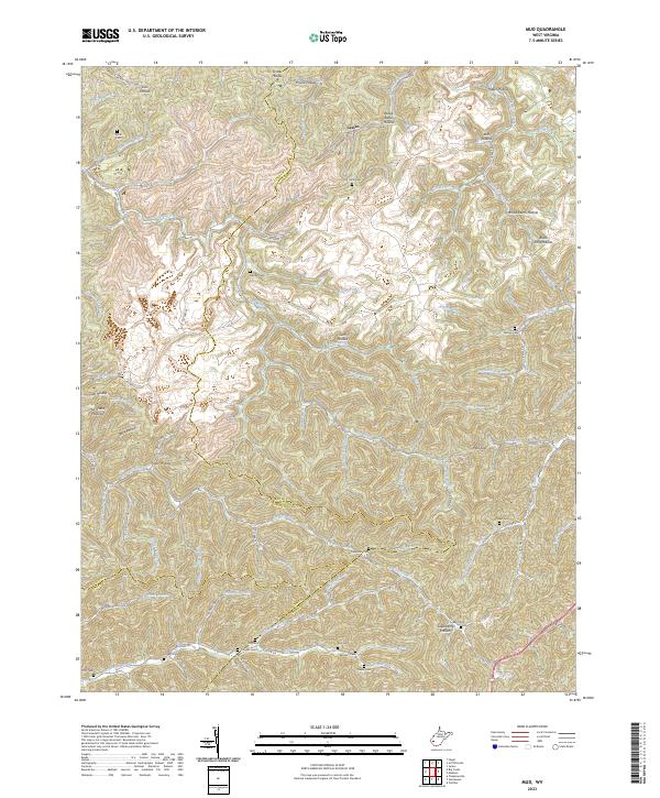 Mud topographic map thumbnail