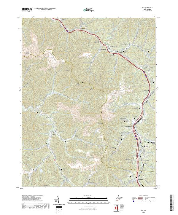Pax topographic map thumbnail