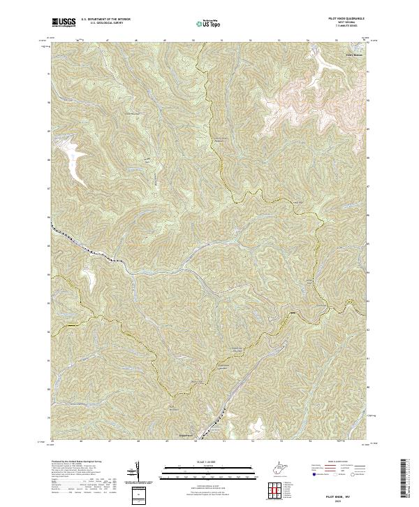 Pilot Knob topographic map thumbnail