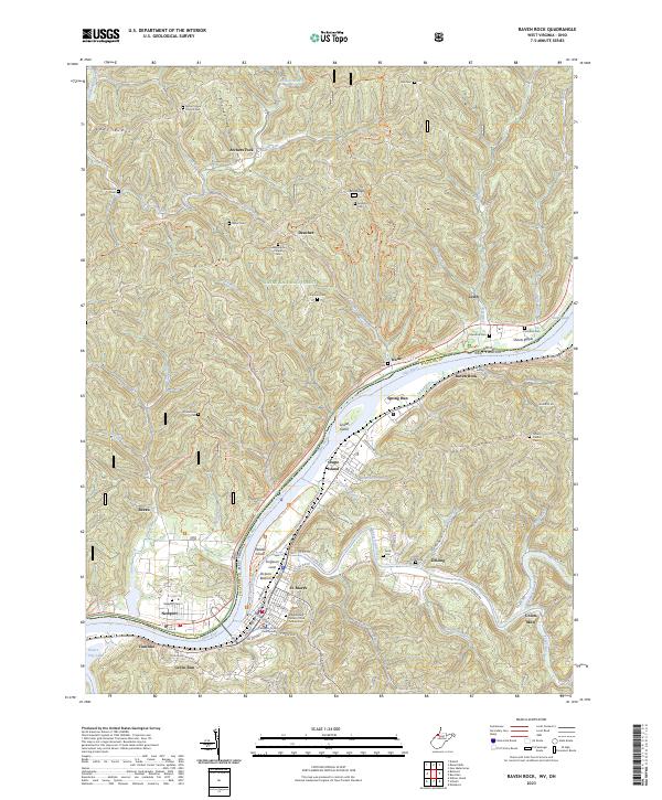 Raven Rock topographic map thumbnail
