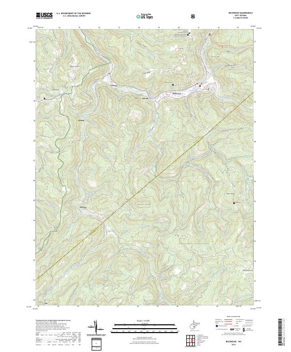 Richwood topographic map thumbnail