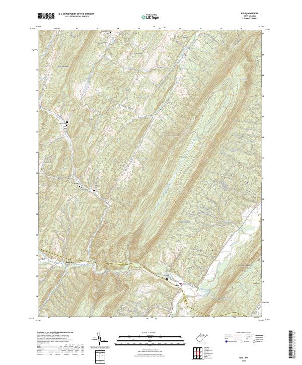 Rio topographic map thumbnail
