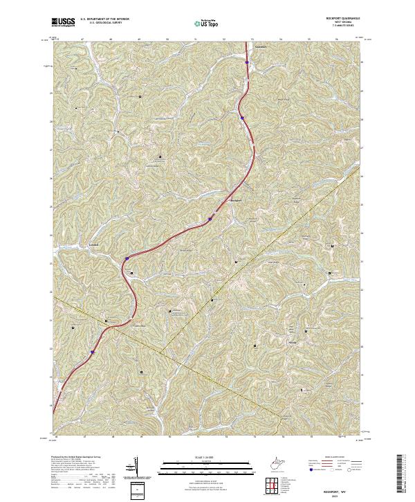 Rockport topographic map thumbnail