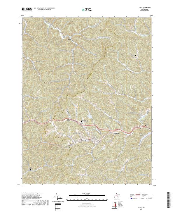 Salem topographic map thumbnail