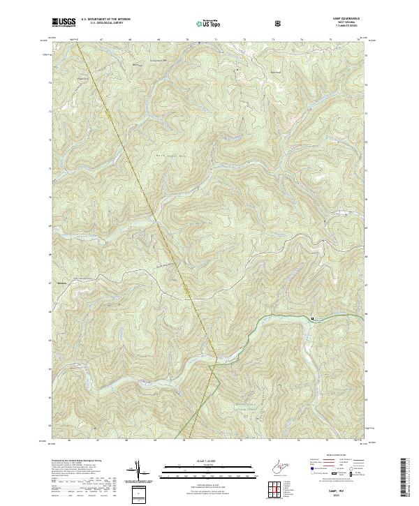 Samp topographic map thumbnail