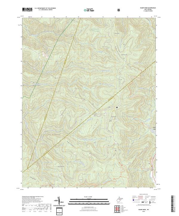 Sharp Knob topographic map thumbnail