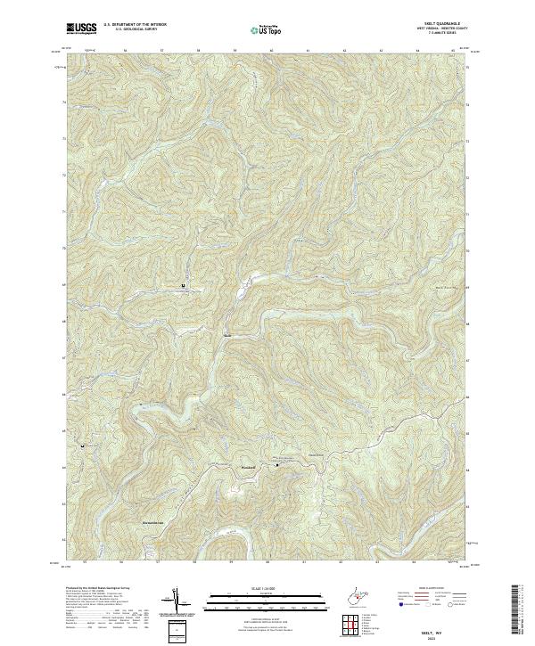 Skelt topographic map thumbnail