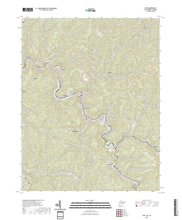 War topographic map thumbnail