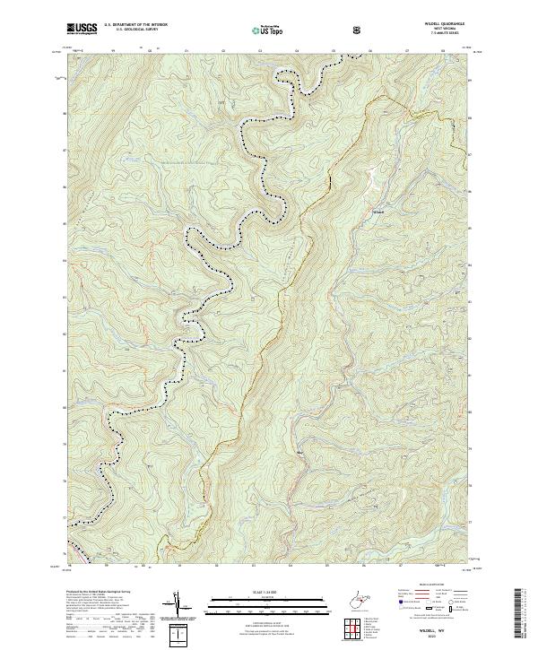 Wildell topographic map thumbnail