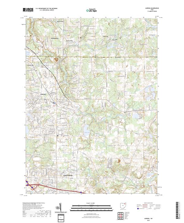 Aurora topographic map thumbnail