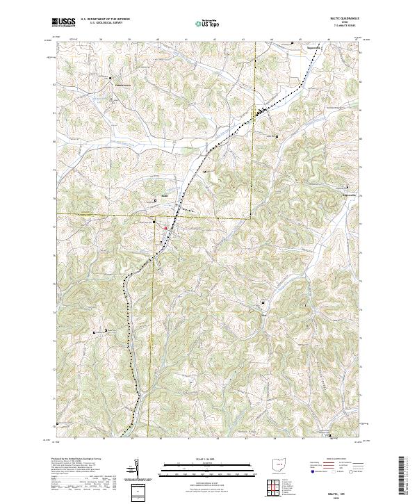 Baltic topographic map thumbnail