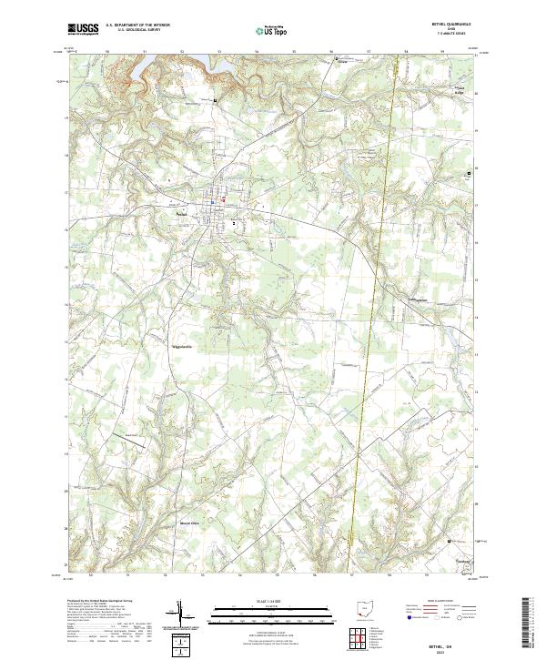 Bethel topographic map thumbnail