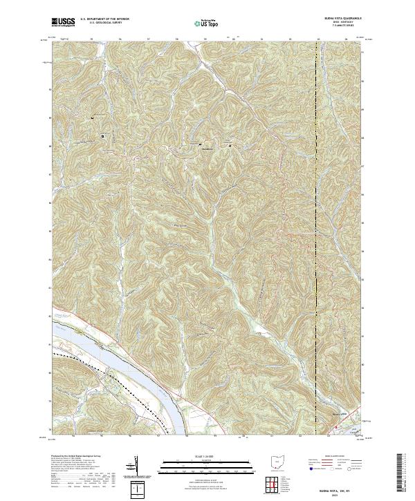 Buena Vista topographic map thumbnail