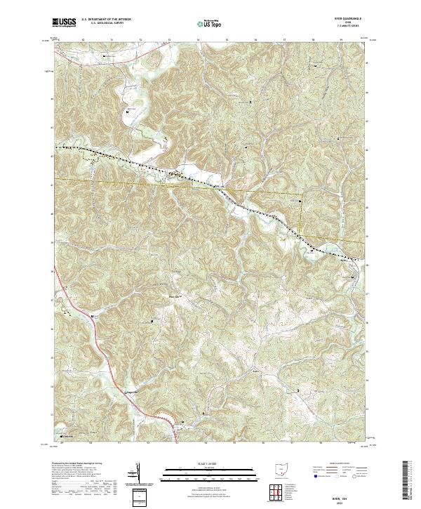 Byer topographic map thumbnail