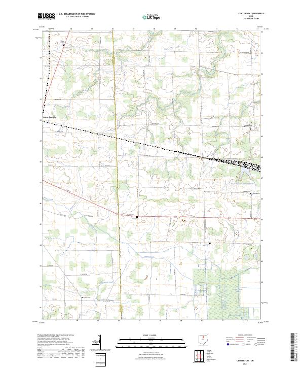 Centerton topographic map thumbnail