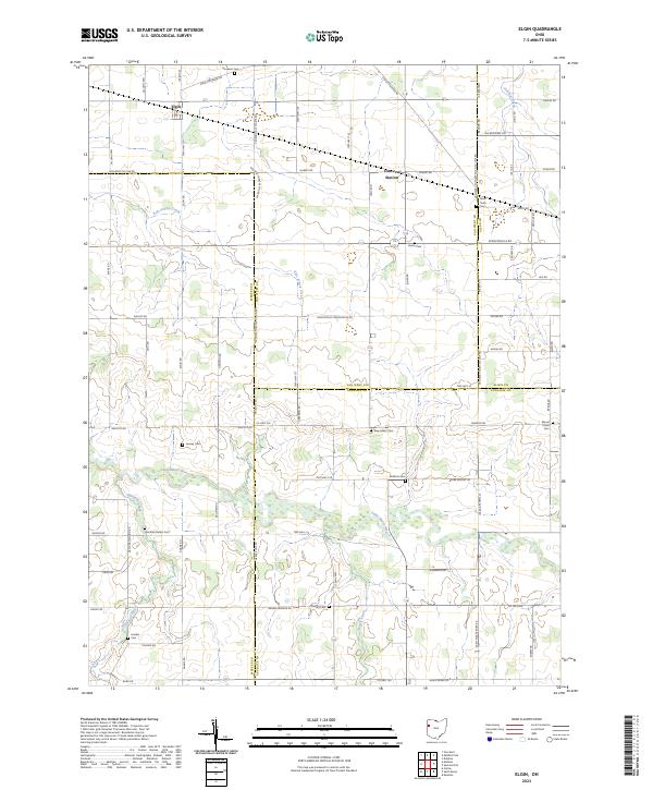 Elgin topographic map thumbnail