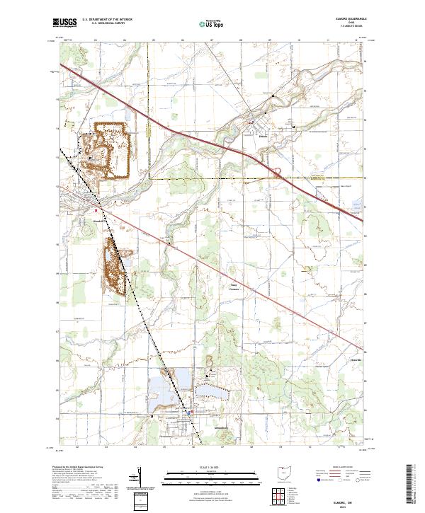Elmore topographic map thumbnail